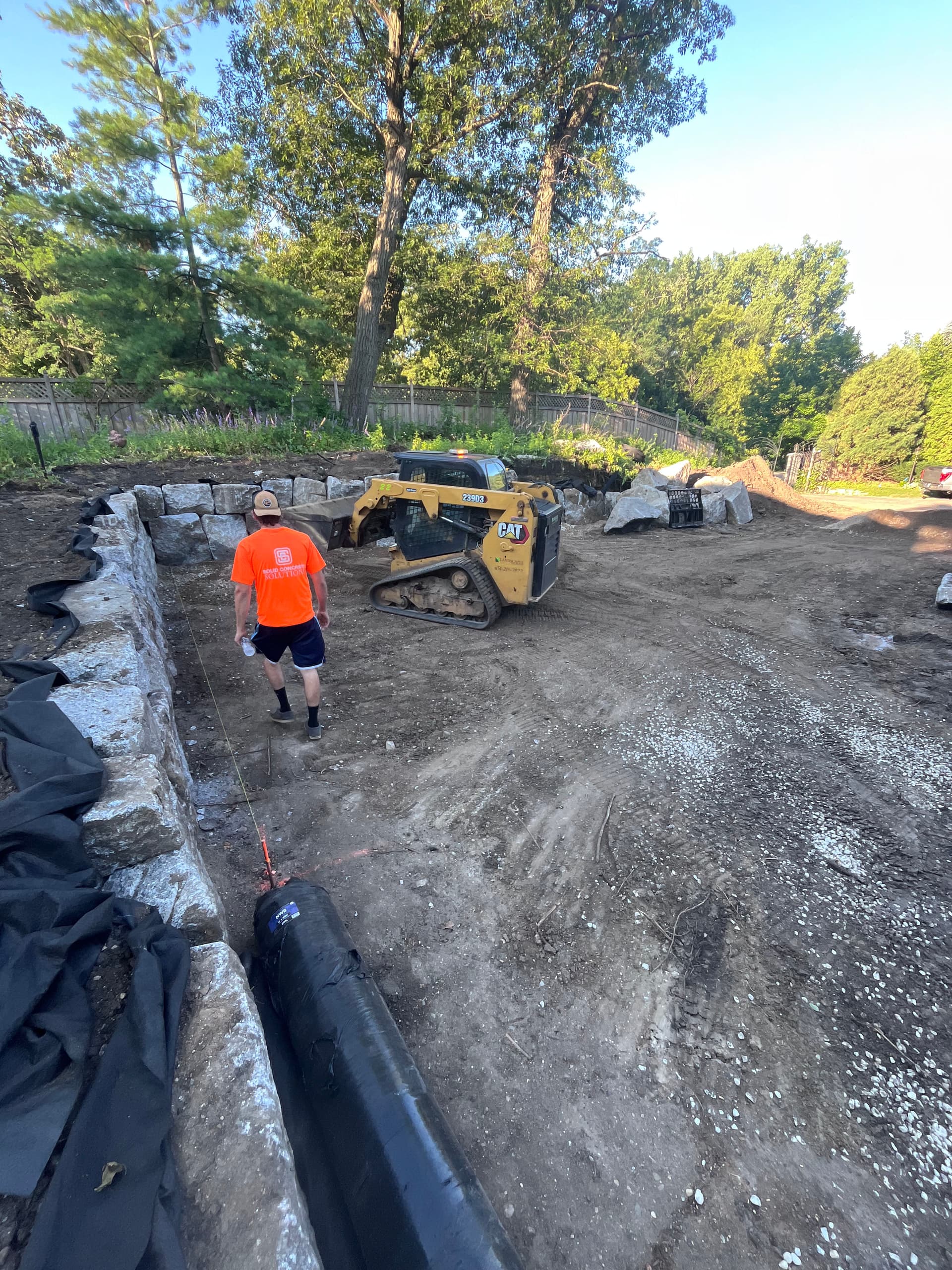Gallery photos for Lakeside Sport Court Build With a Foundation Done Right: Image #2