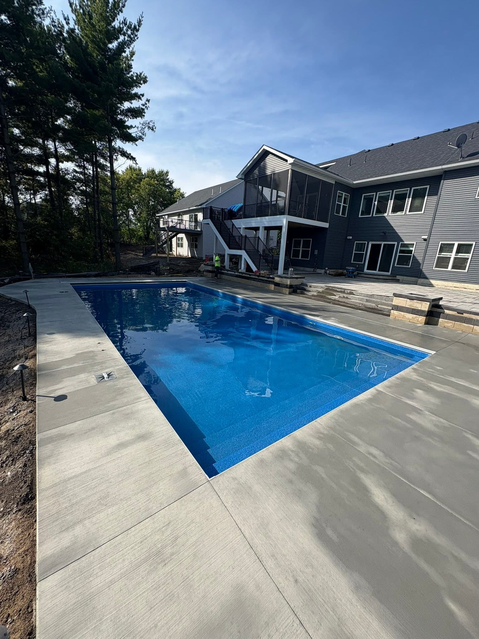 Gallery photos for Stunning Concrete Pool Deck Installations in Minnesota: Image #19