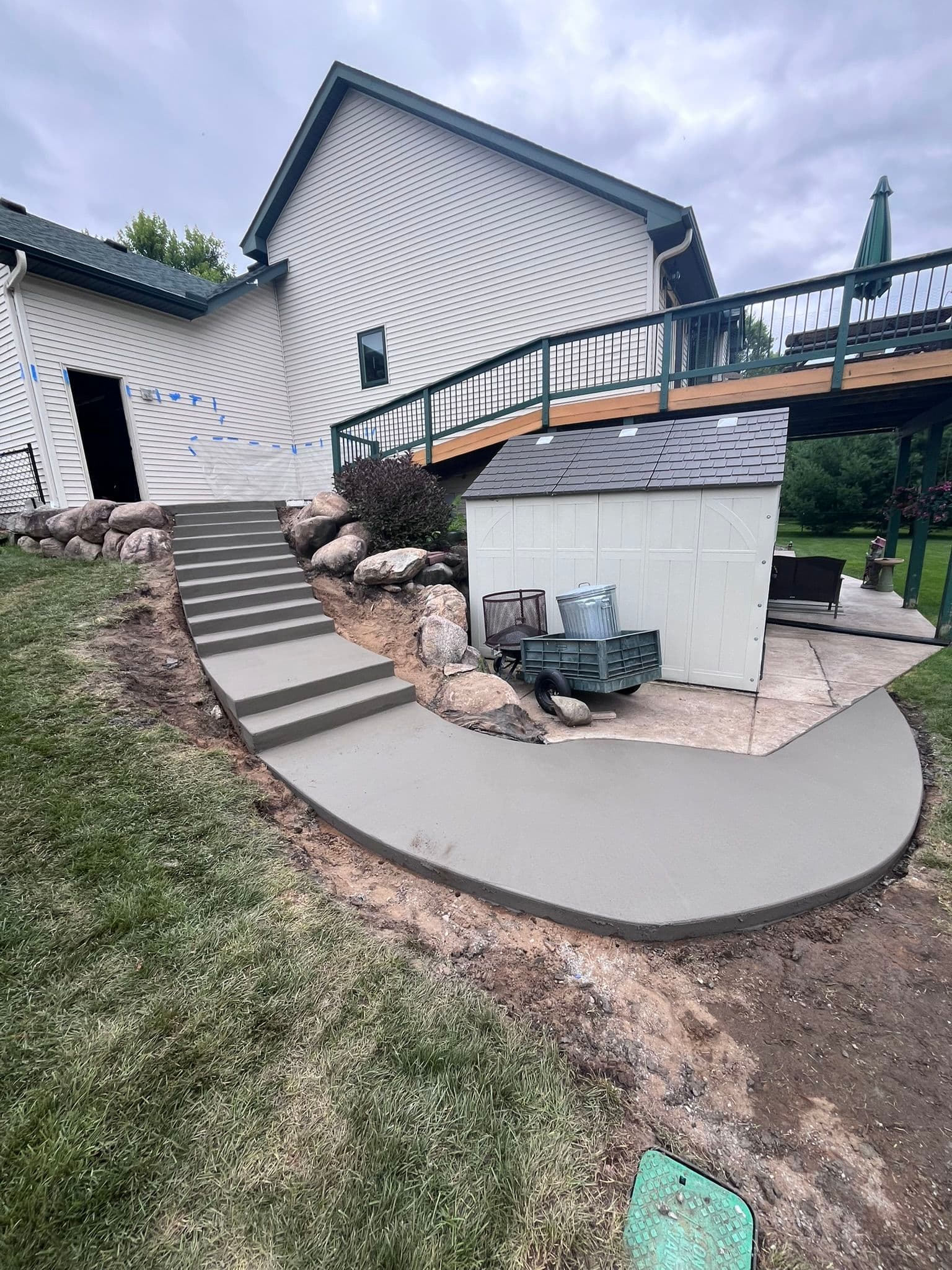 Expertly Crafted Concrete Patios for Homes in Minnesota