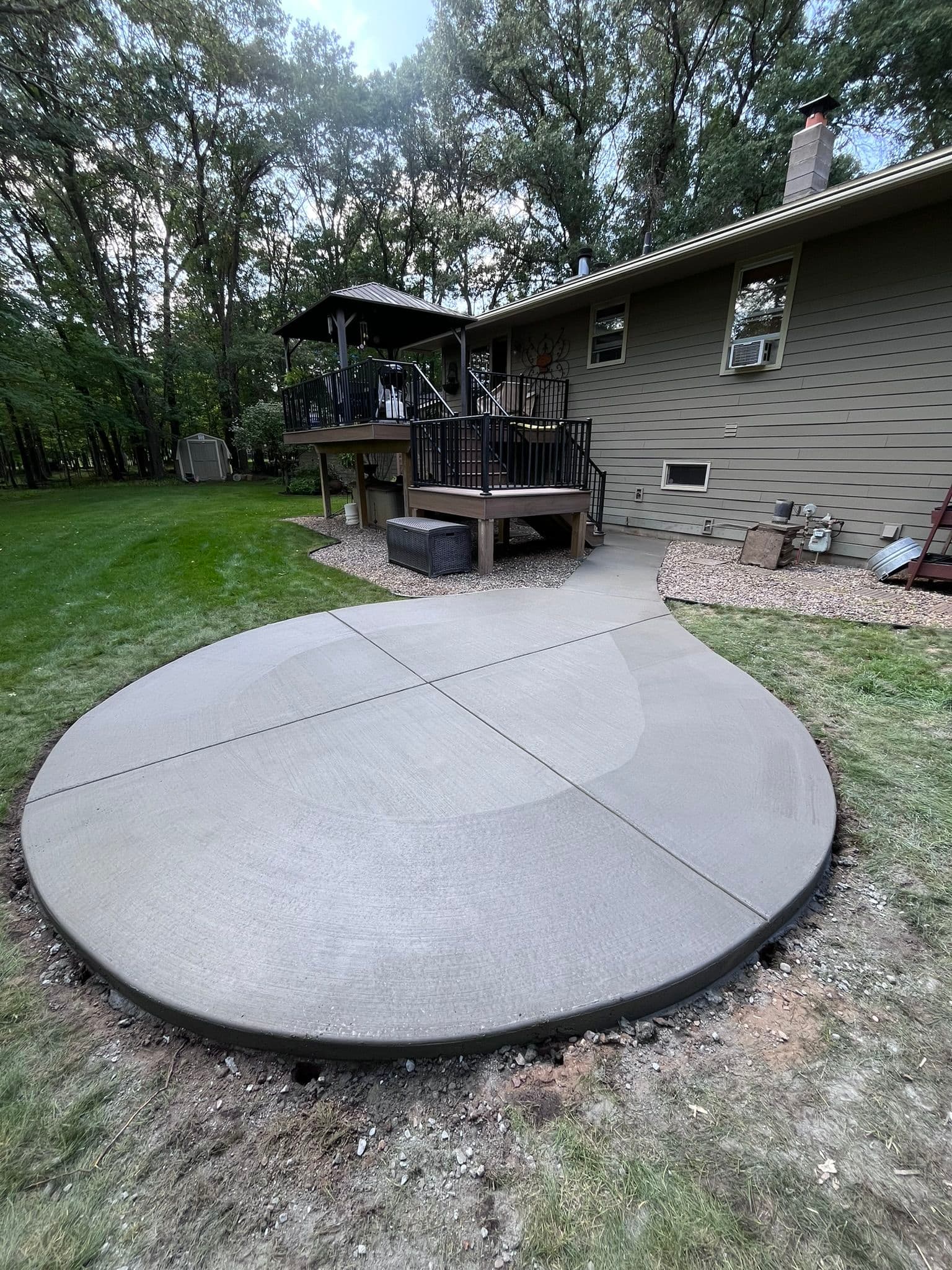Gallery photos for Expertly Crafted Concrete Patios for Homes in Minnesota: Image #11