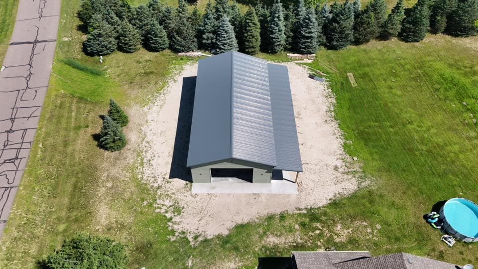 New Garage Construction in Minnesota
