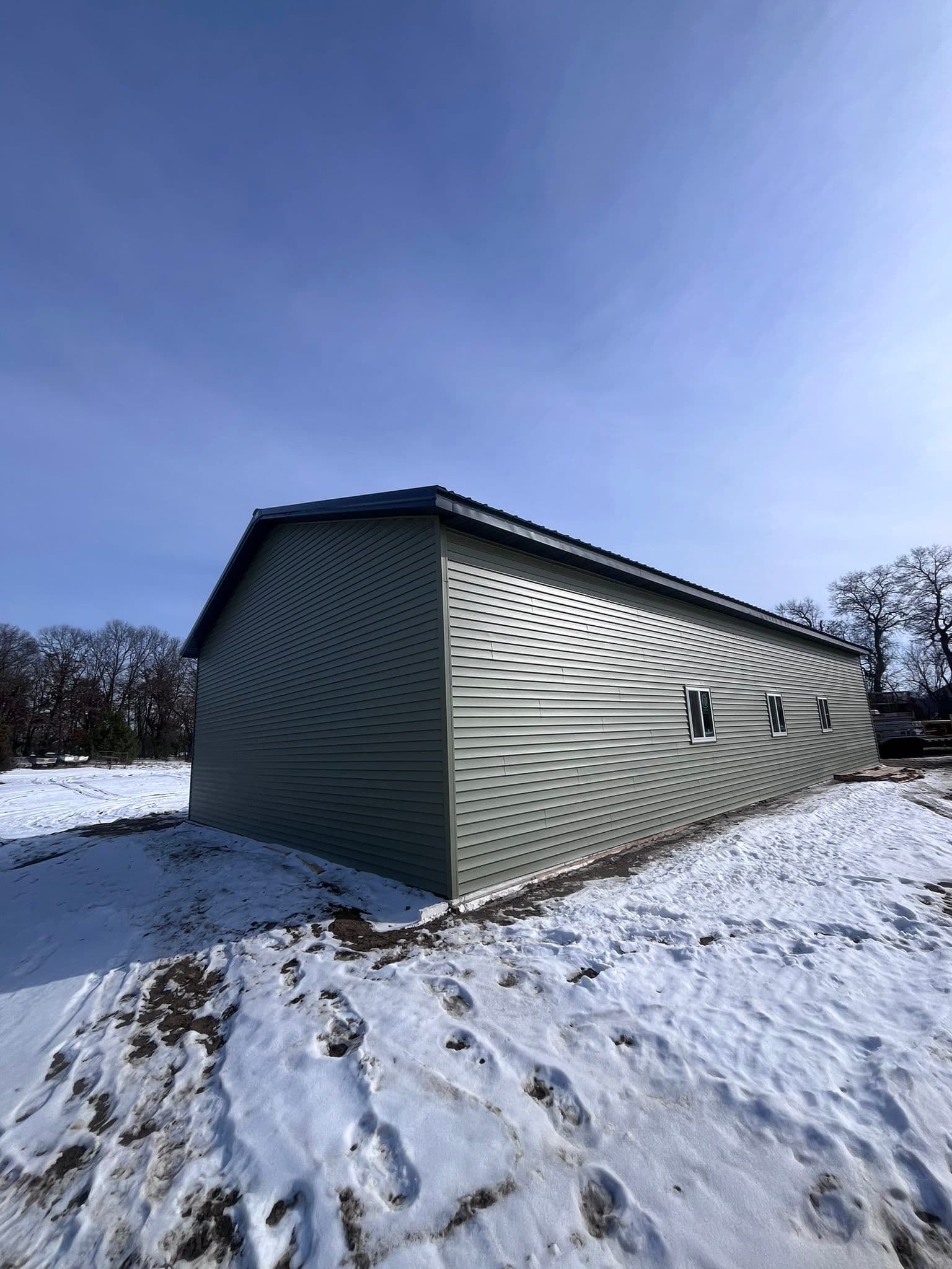 New Garage Construction in Minnesota