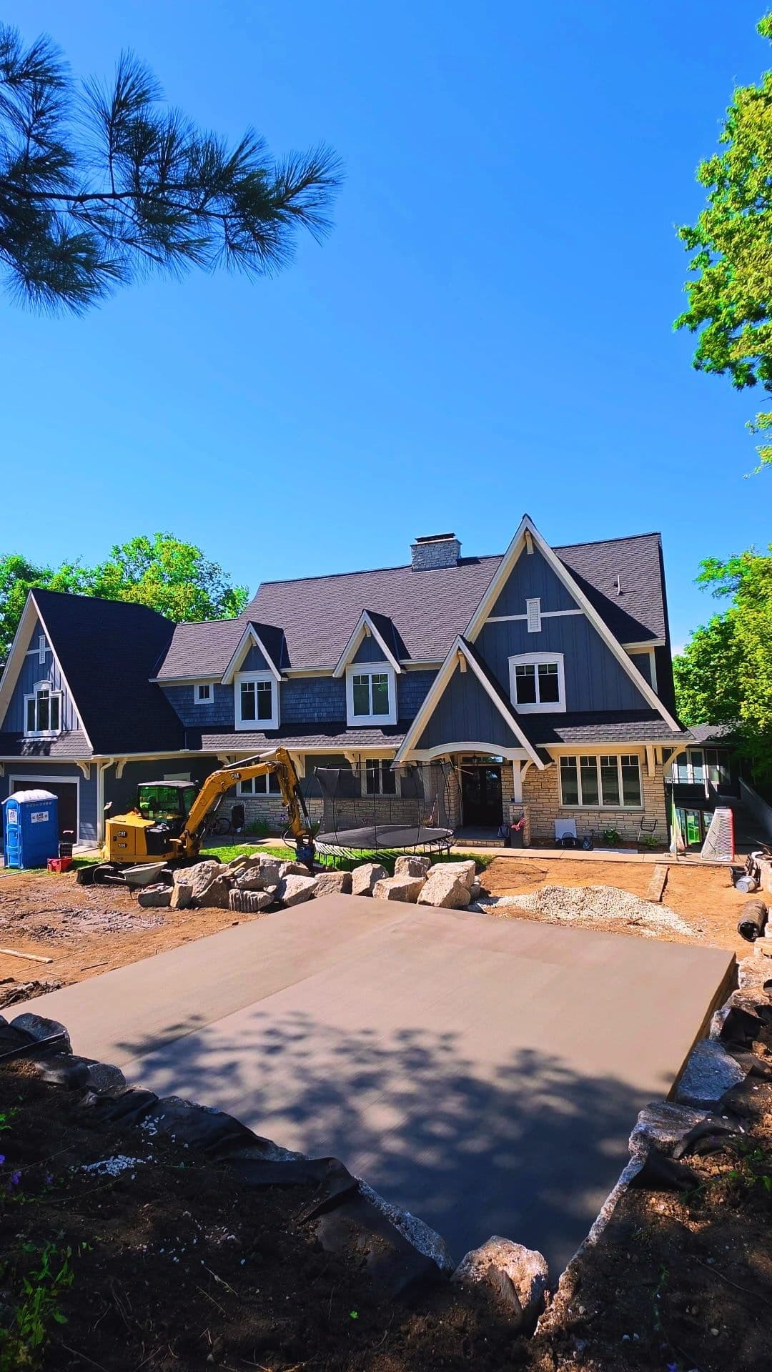Lakeside Sport Court Build With a Foundation Done Right image