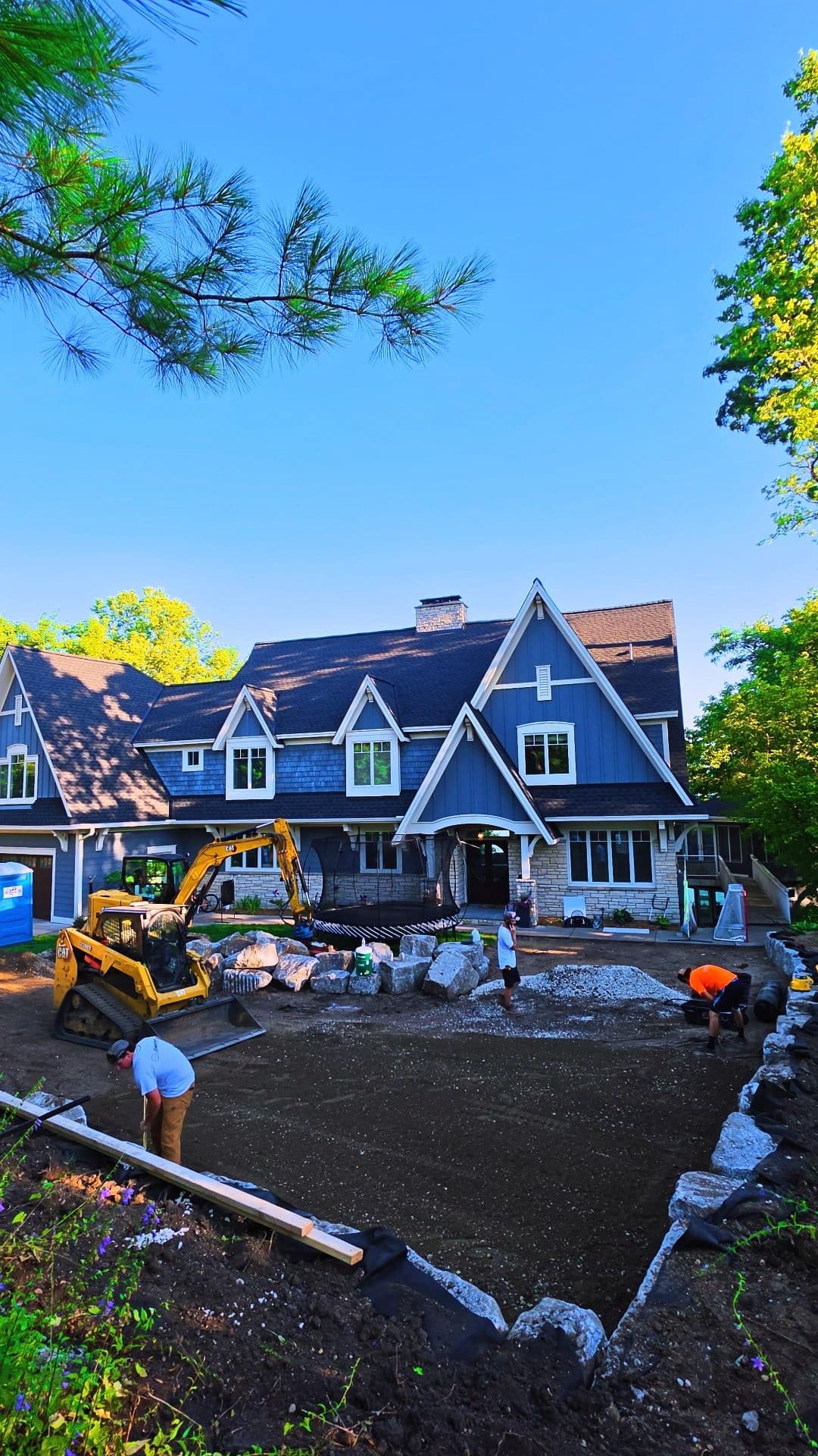 Gallery photos for Lakeside Sport Court Build With a Foundation Done Right: Image #1