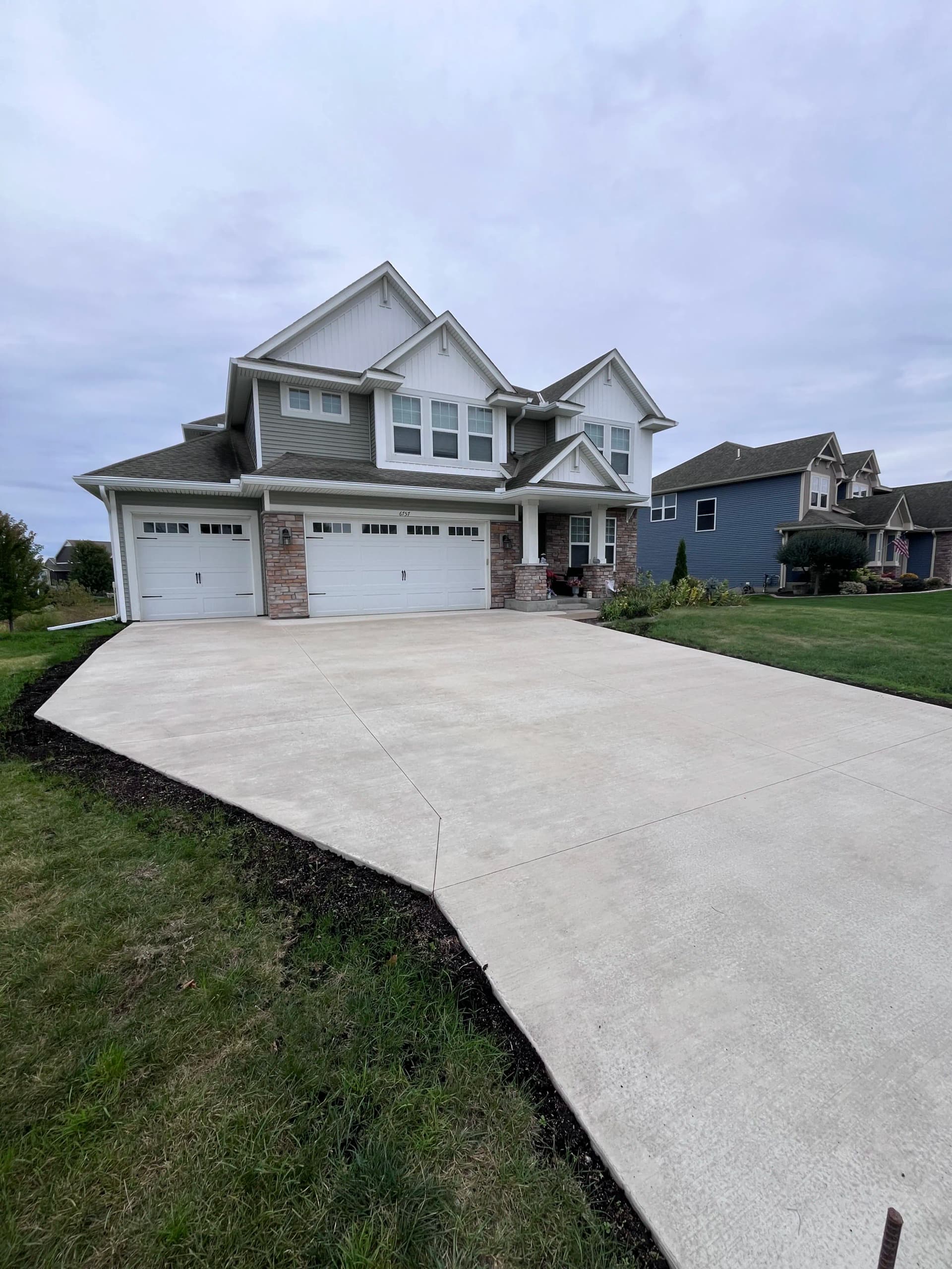 Driveway Replacement and Patio Install in Cottage Grove