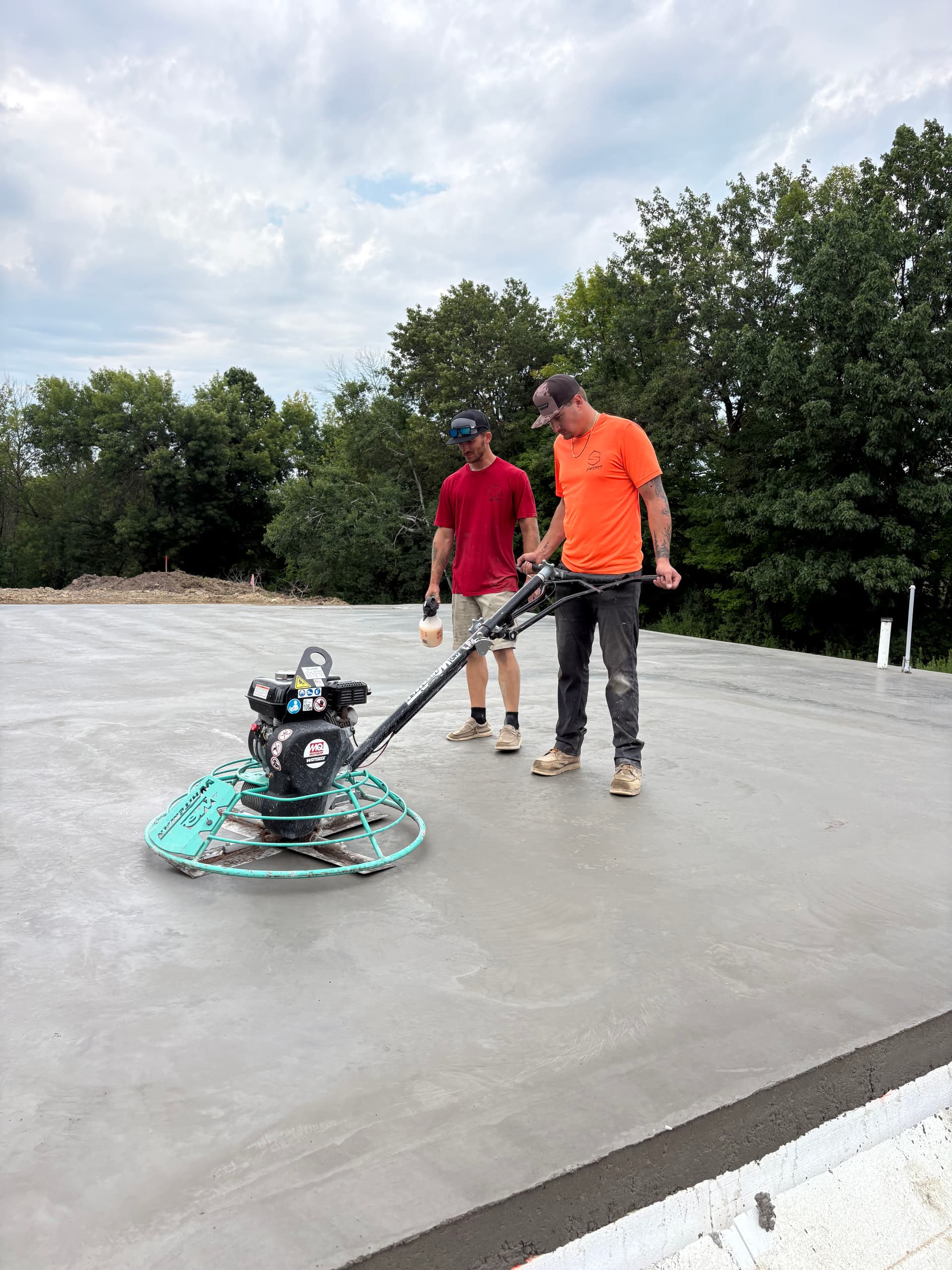 Gallery photos for 40x40 Insulated Garage Pad Built for In-Floor Heat: Image #1