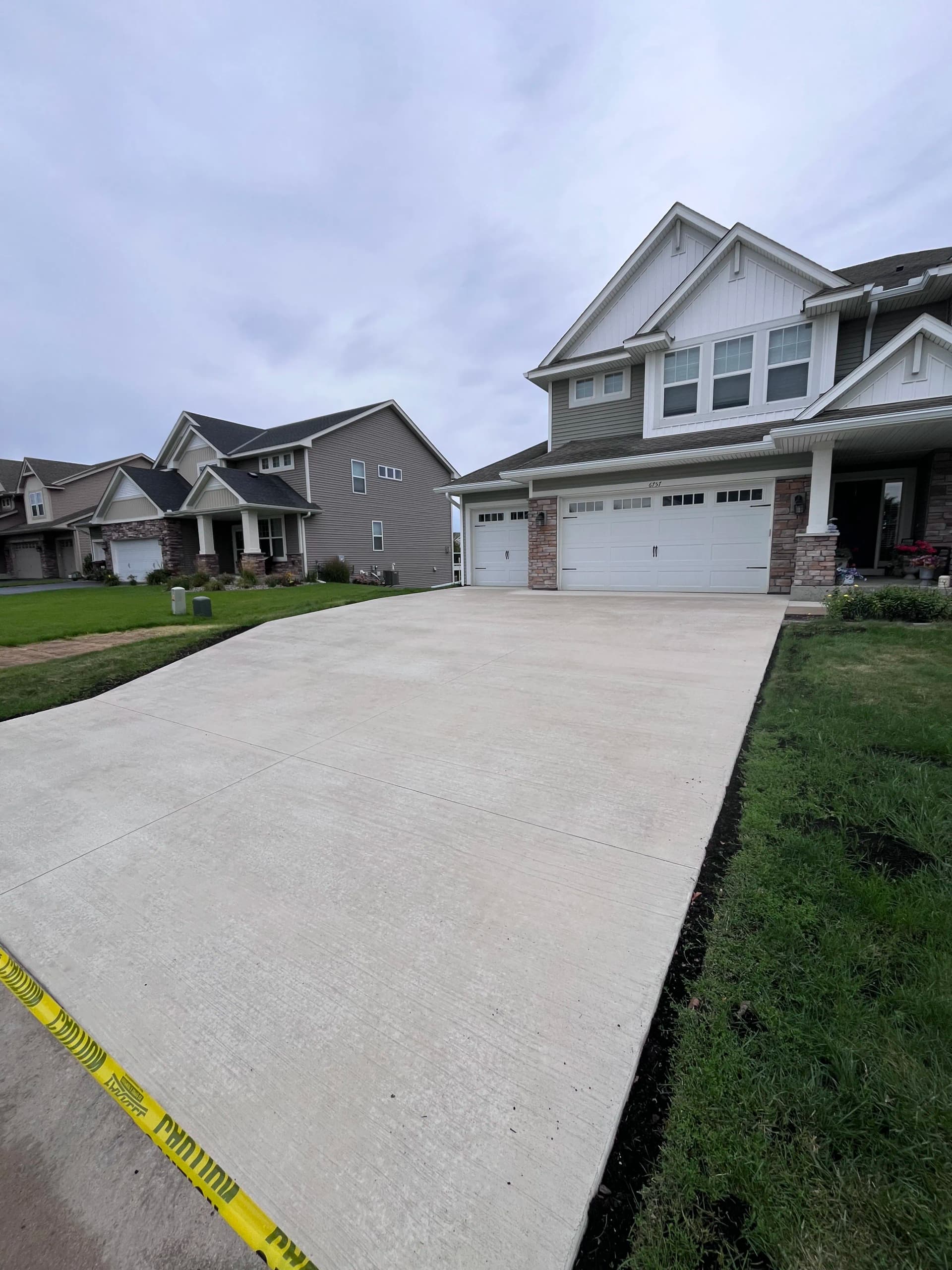 Driveway Replacement and Patio Install in Cottage Grove