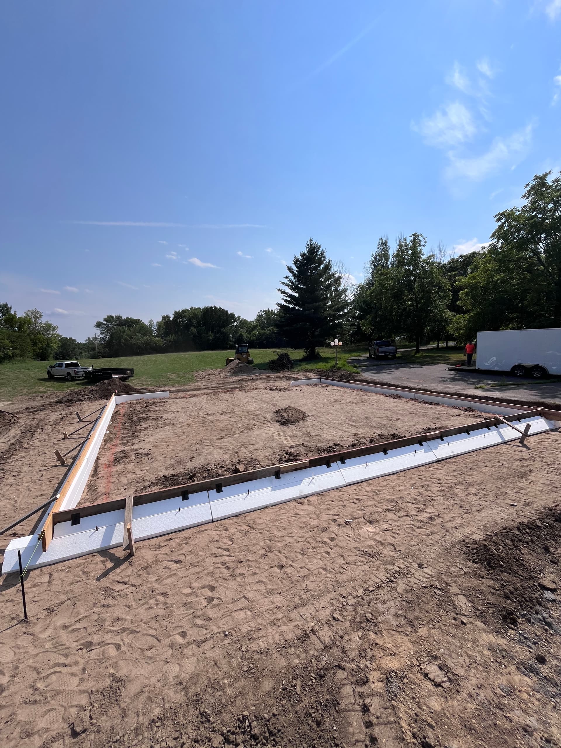Gallery photos for 40x40 Insulated Garage Pad Built for In-Floor Heat: Image #4