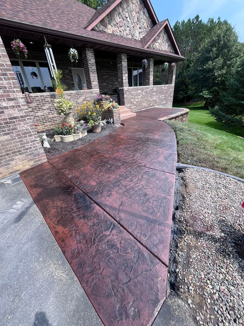 Expertly Crafted Stamped Concrete for Homes in Minnesota