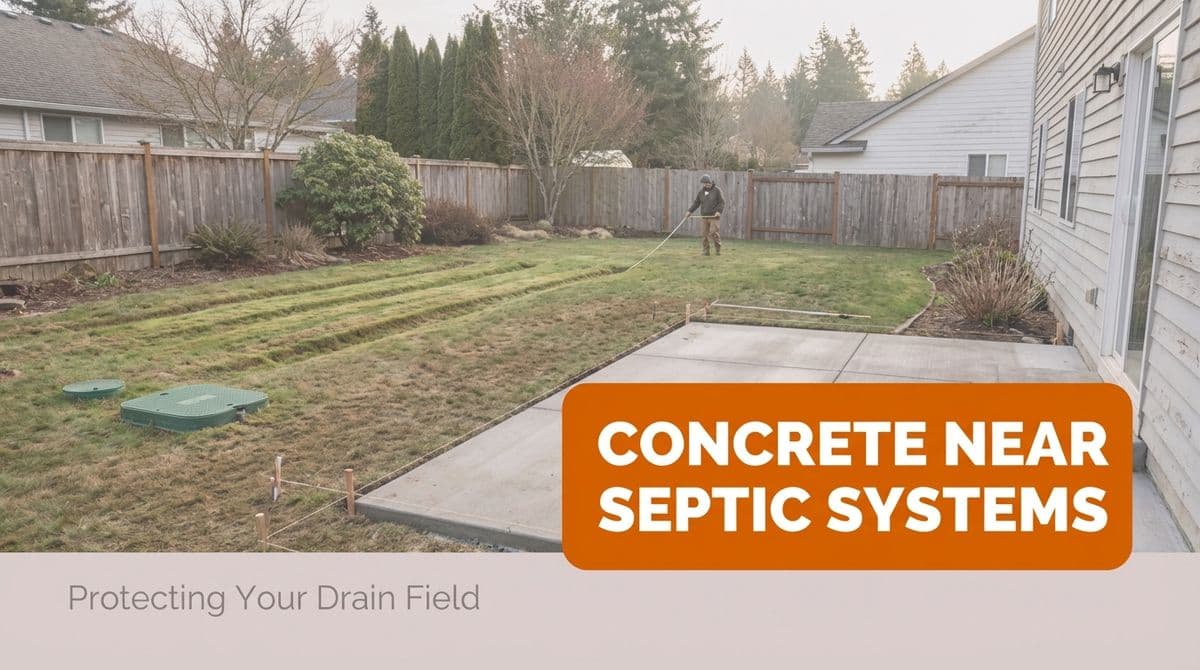 Featured post - Concrete Near Septic Systems: What You Need to Know